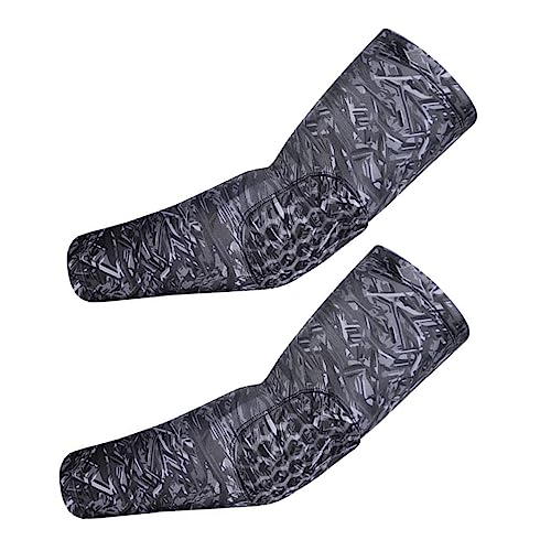 Happyyami 2pcs Crash Pads for Arms Sports Sleeves Elbow Sleeve Relief for Basketball Football