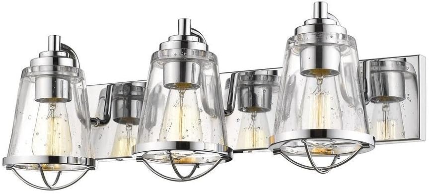 Z-Lite 444-3V-BN 3 Light Vanity, Brushed Nickel