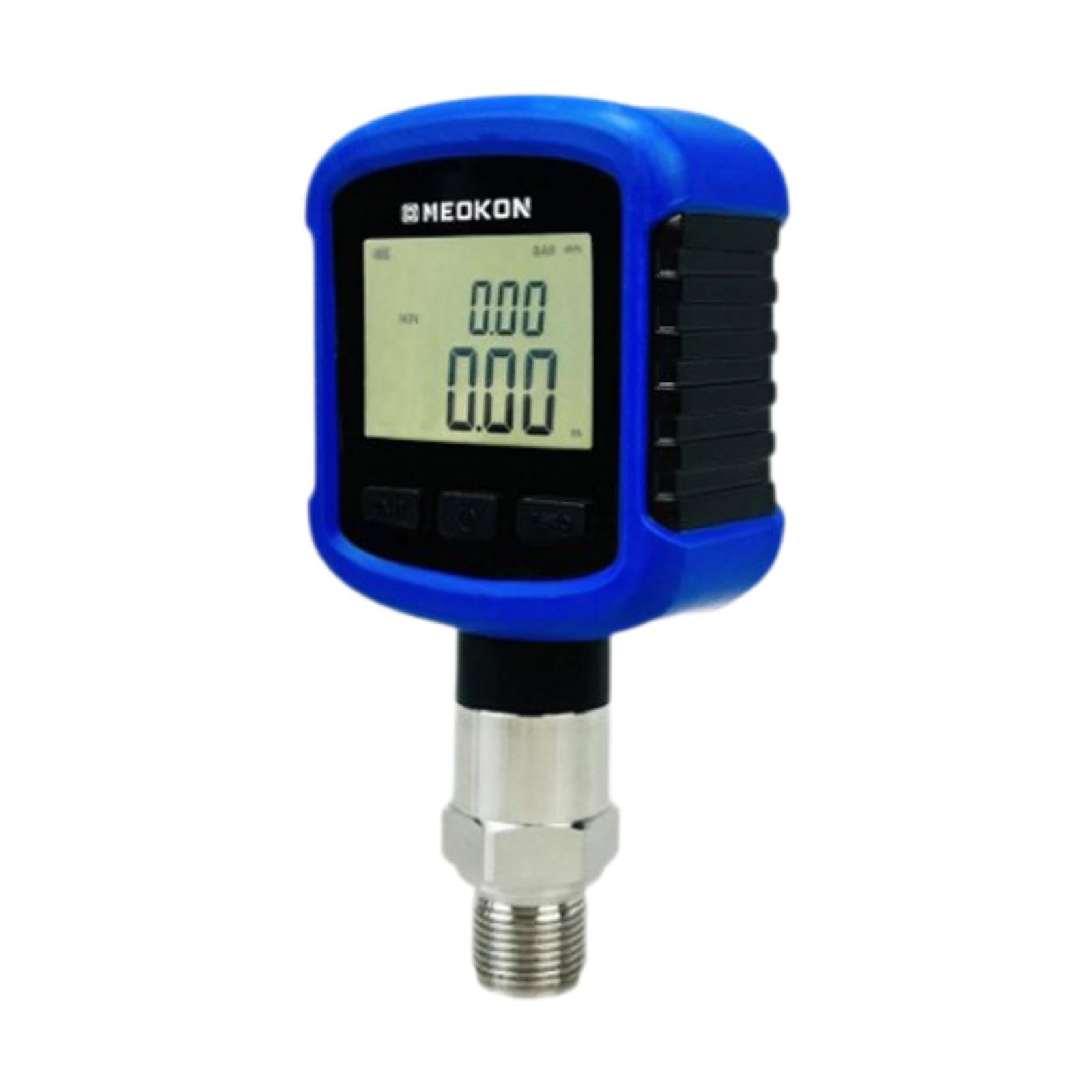 perfk Manómetro hidráulico industrial digital con precisión del 0,2%, rotación de 330°. Reemplaza conexión de repuesto con de 1/4 de pulgada.