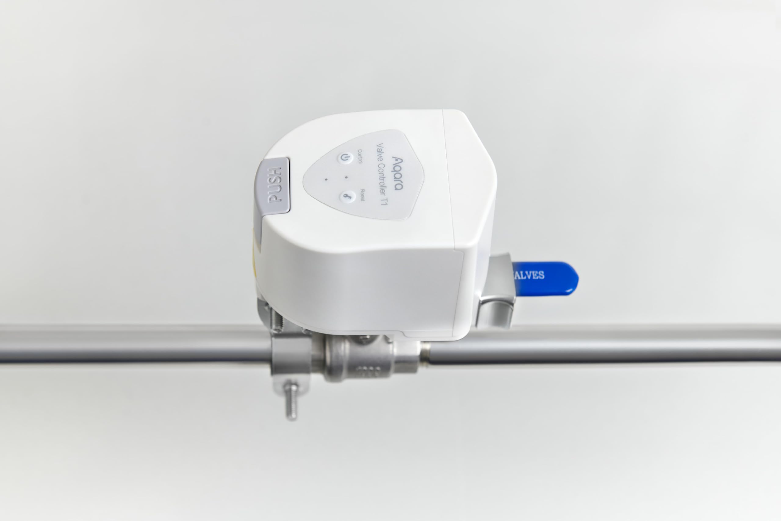 Aqara Controlador de válvula inteligente T1 con materia, requiere un concentrador Zigbee 3.0, combinado con detectores de fugas de agua para el hogar, soporta apagado de control remoto de aplicación,
