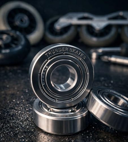 Image of Overlap 11 Balls Hybrid Ceramic High Speed Inline Skate roller Bearings 608 type (2 Pcs)