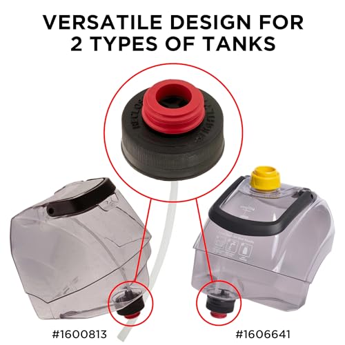 Replacement Cap and Insert for Water Tank for Various Bissell Carpet Cleaners Fits Models 2505, 3624, 2458, 2891, BGSS1481, and 3194