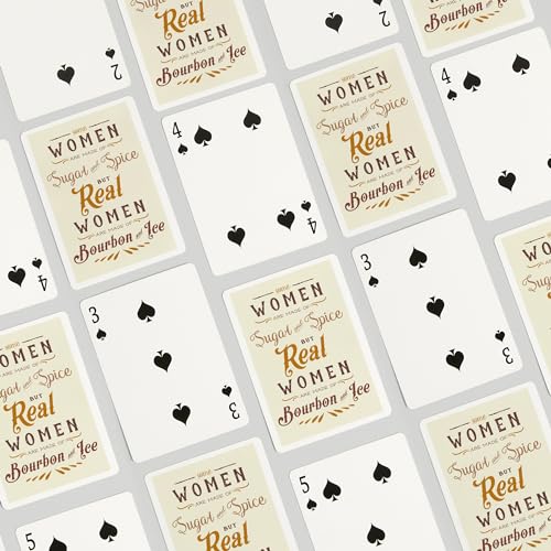 Baraja Bourbon and Ice, 52 naipes poker para adultos miniatura 4