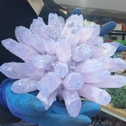 Cluster de quartz naturel de 500g pour géode de cristal - 6