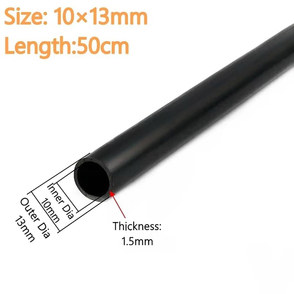 Tubi in PVC per acquari, irrigazione da giardino e progetti fai da te, lunghezza 50 cm, 3-8 pezzi, diametro esterno 5-19 mm, diametro interno 2-16 mm