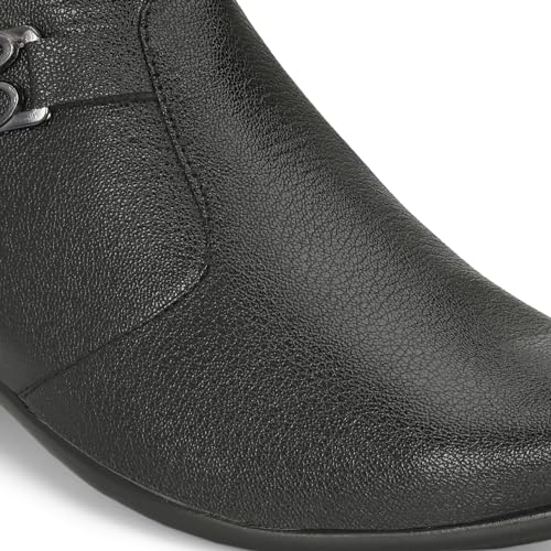 Image of Karaddi mens Boots Mid Top Ankle Zipper Aa072 Ankle Boot