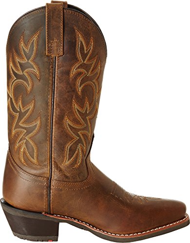 Image of Laredo Mens Breakout Square Toe Pull On Casual Boots Mid Calf - Brown