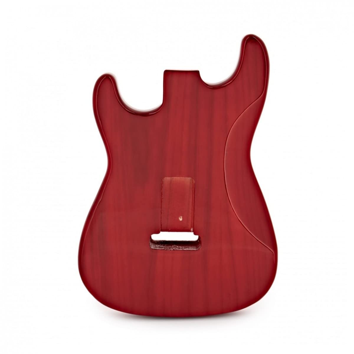 Corps de guitare électrique Red Strat Style DIY pour remplacement et réparation