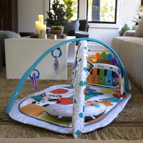 Image of Baby Einstein Kickin Tunes 5-in-1 Bundle, Music & Language Discovery Gym & Take Along Musical Baby Toy, for Ages 0 Months and Up