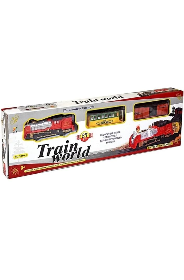 Trailride Train Set for Children, Ages 3 and Up, Toys (B0DB8WGBV2) Amazon Price History, Amazon Price Tracker