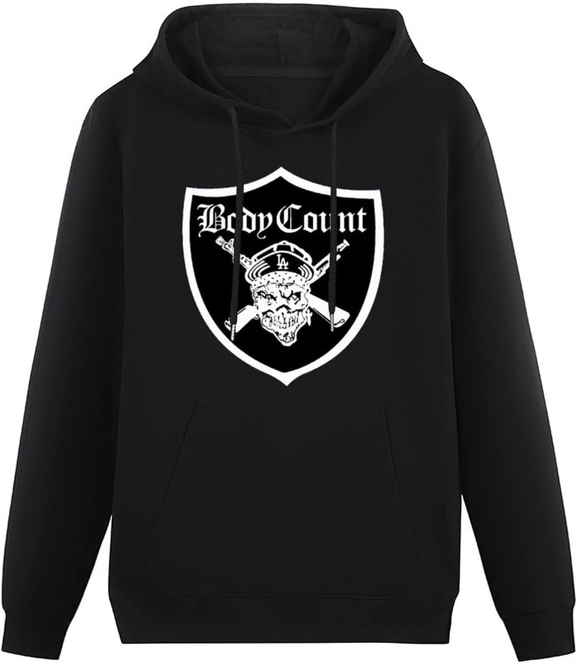 caipiao Body Count 2019 Mens Hoodies Black Sweatshirts Size S