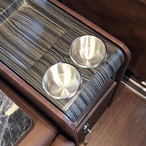 Stainless Steel Cup Drink Holder,Zcargel Car Built-In Cup Holderdrink Insert Cup Holder Poker Table Cup Holders Universal Drinks Holders For Furniture, Sofa, Poker Table, Car, Boat, Rv 6.8 * 5.5Cm #TOP2
