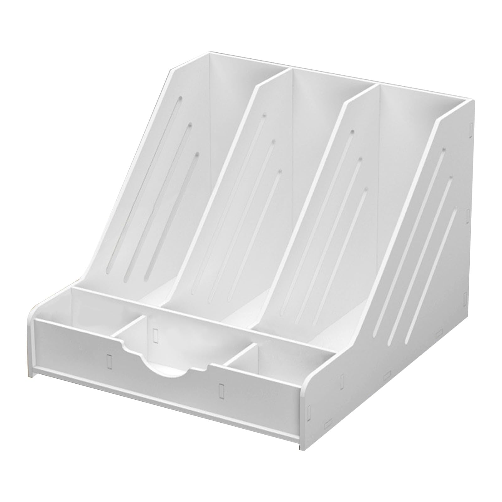 Boodend da scrivania con portapenne porta carte multiuso da scrivania Bood End Magazine Book Holder salvaspazio organizer da scrivania