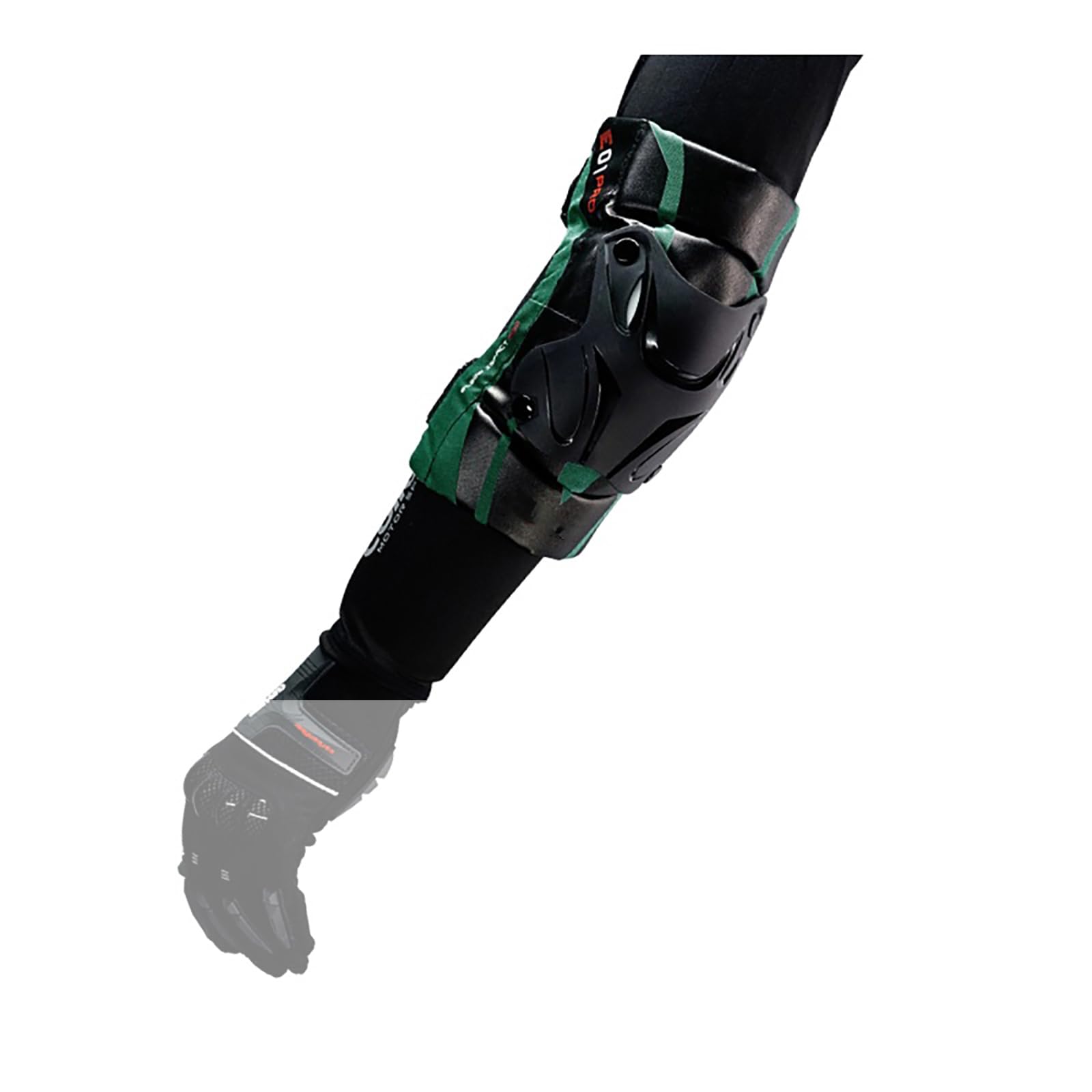 2 Coudières De Moto, Coudières De VTT avec Bande Réfléchissante, Coque Robuste Et Rembourrage Souple, pour 40 À 90 Kg