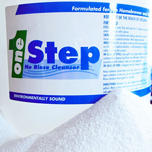 One Step No Rinse Cleaner - 5 Lb