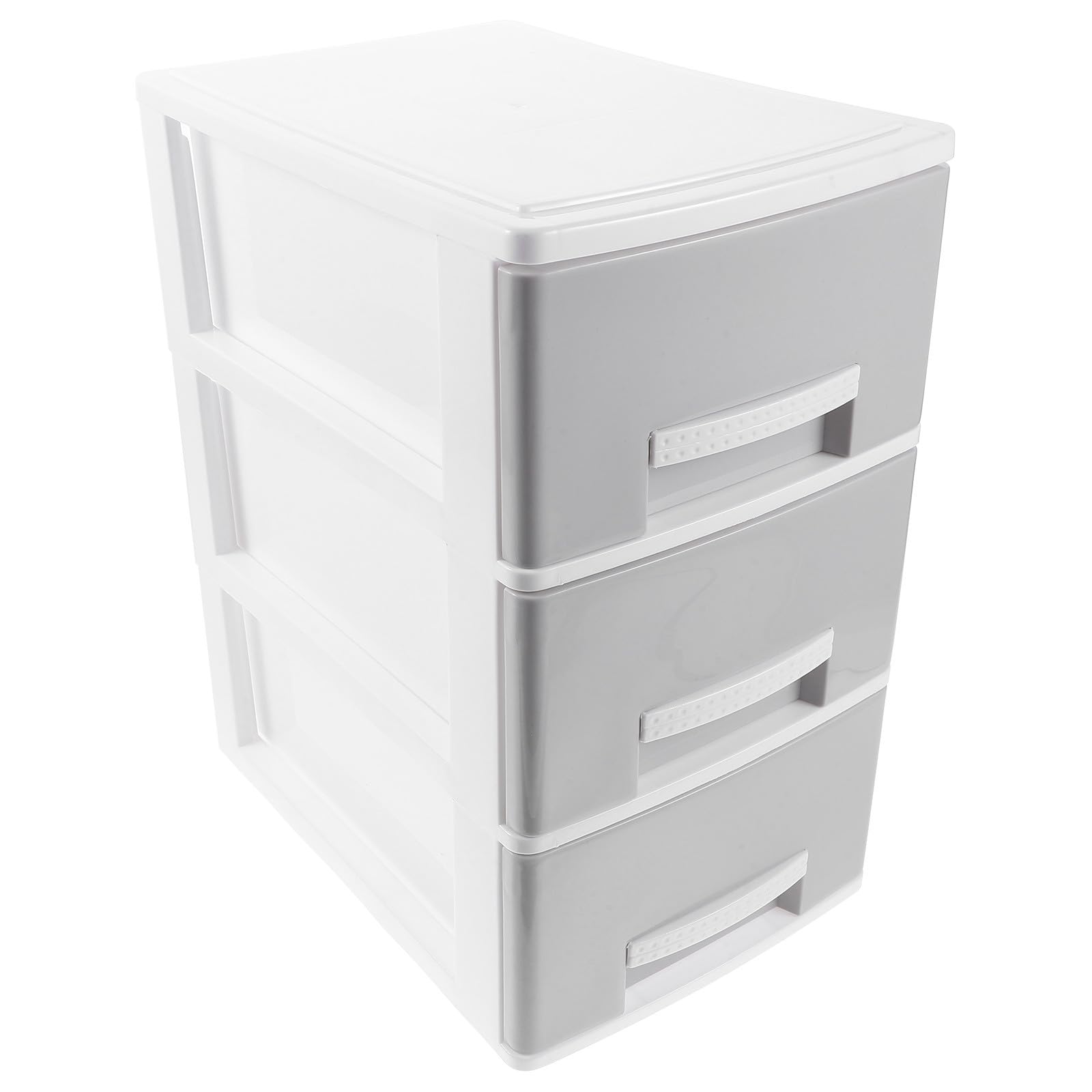 Organiseur de bureau avec rangement classifié et 3 tiroirs compacts en plastique
