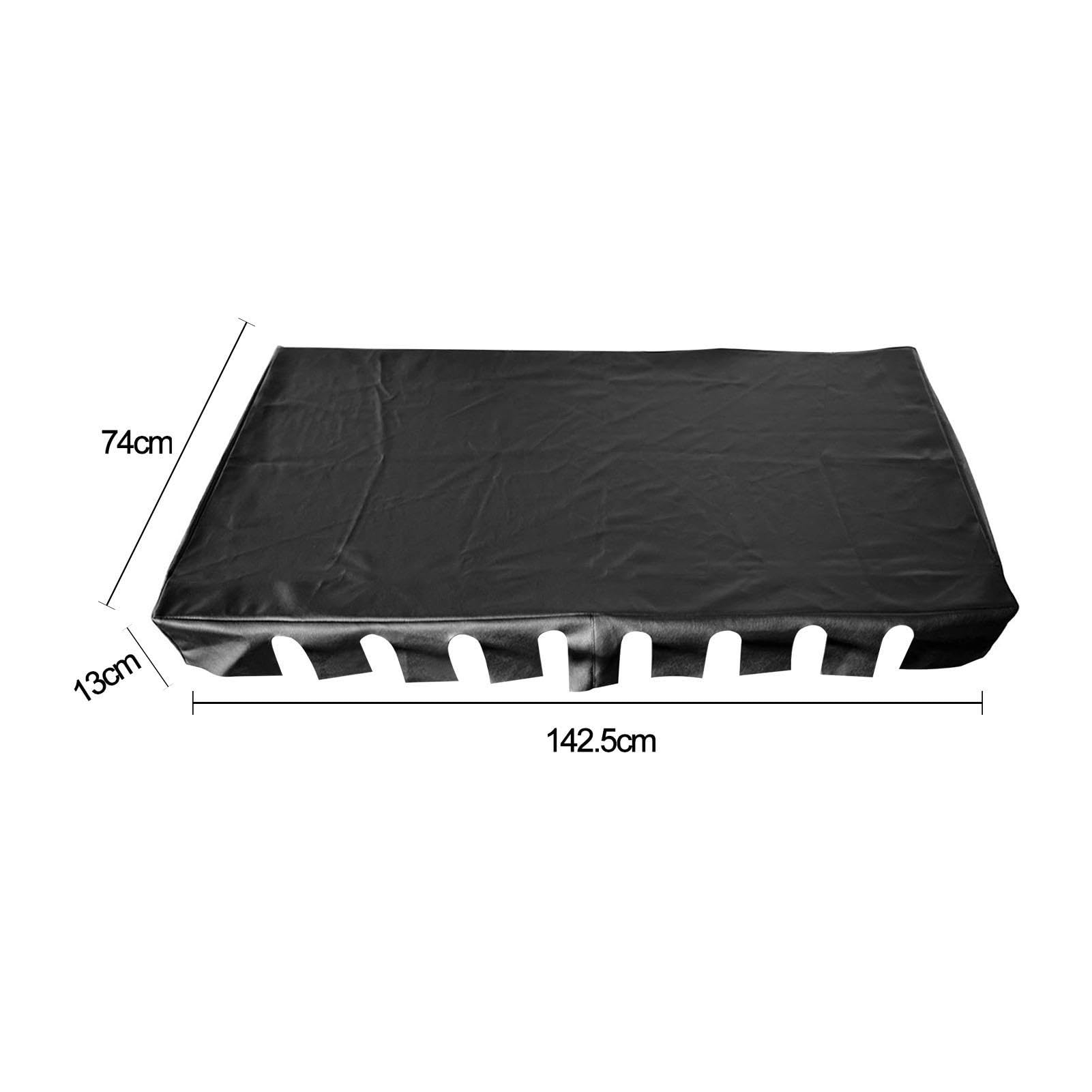 Copertura per balilla da calcio, impermeabile, protezione completa, facile da mettere e togliere con fascia elastica, copertura robusta di qualità per calcio balilla, per interni ed esterni
