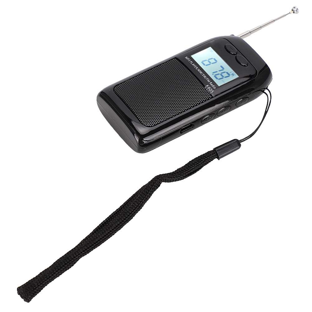 Mini FM MW Radio Mini FM Radio Pocket FM MW Radio Receiver Digital Tuning Stereo MP3 Music Player