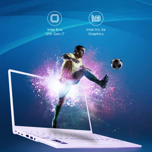 Image of Fujitsu UH-X 12th Gen Intel Evo Core i7 13.3 inch(33cm) FHD IPS 400Nits Thin & Light Laptop(16GB /512GB SSD /Windows11 /Office /Iris Xe Graphics /Backlit /Fingerprint Reader /White /878gm)4ZR1K06212 w / Sleeve