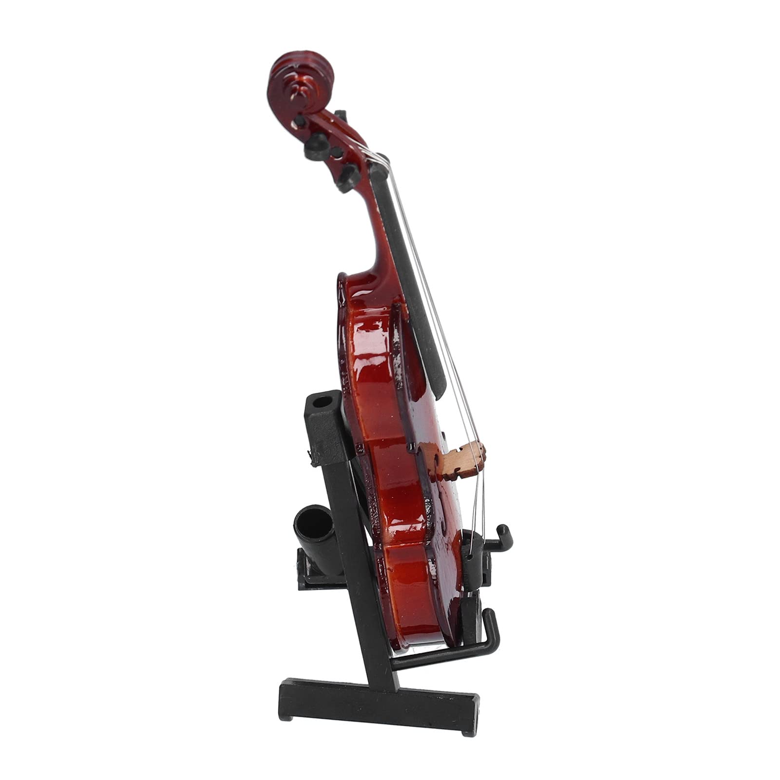 Atyhao Modello di Violoncello, Violoncello in Miniatura Mini Modello di Violoncello con Supporto e Mini Squisito Strumento Musicale Ornamento Decorativo Artigianale per L'home