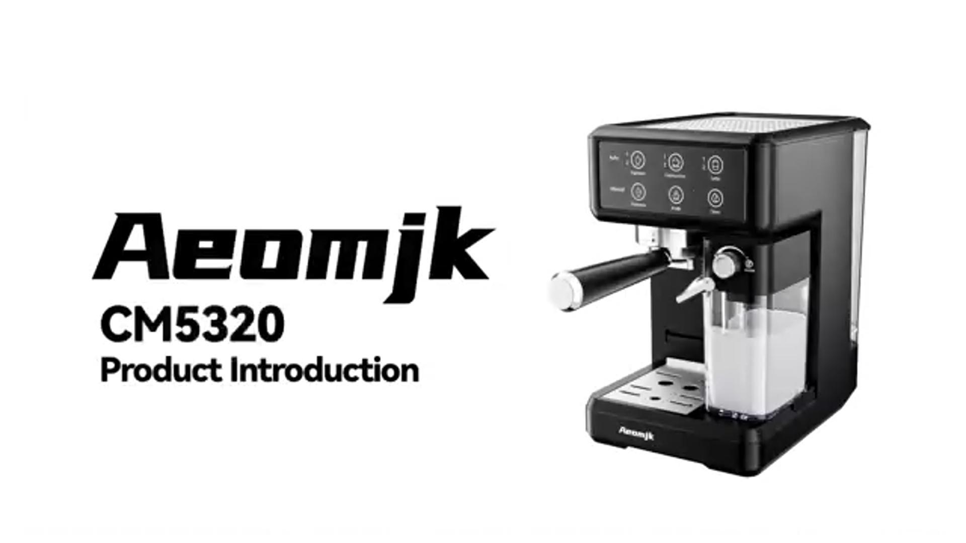 Amazon.co.jp: Aeomjk Coffee Maker, 20Bar Professional Espresso