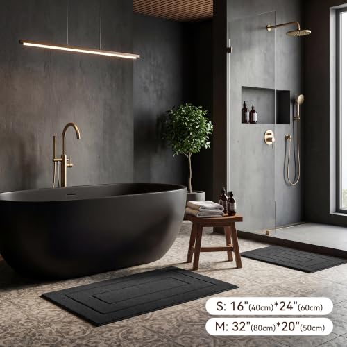 GRANNY SAYS Badezimmerteppich, Badematte rutschfest, Super Weicher Badteppich rutschfest Waschbar Absorbierend, Badvorleger für WC Teppich… – Ansicht 5