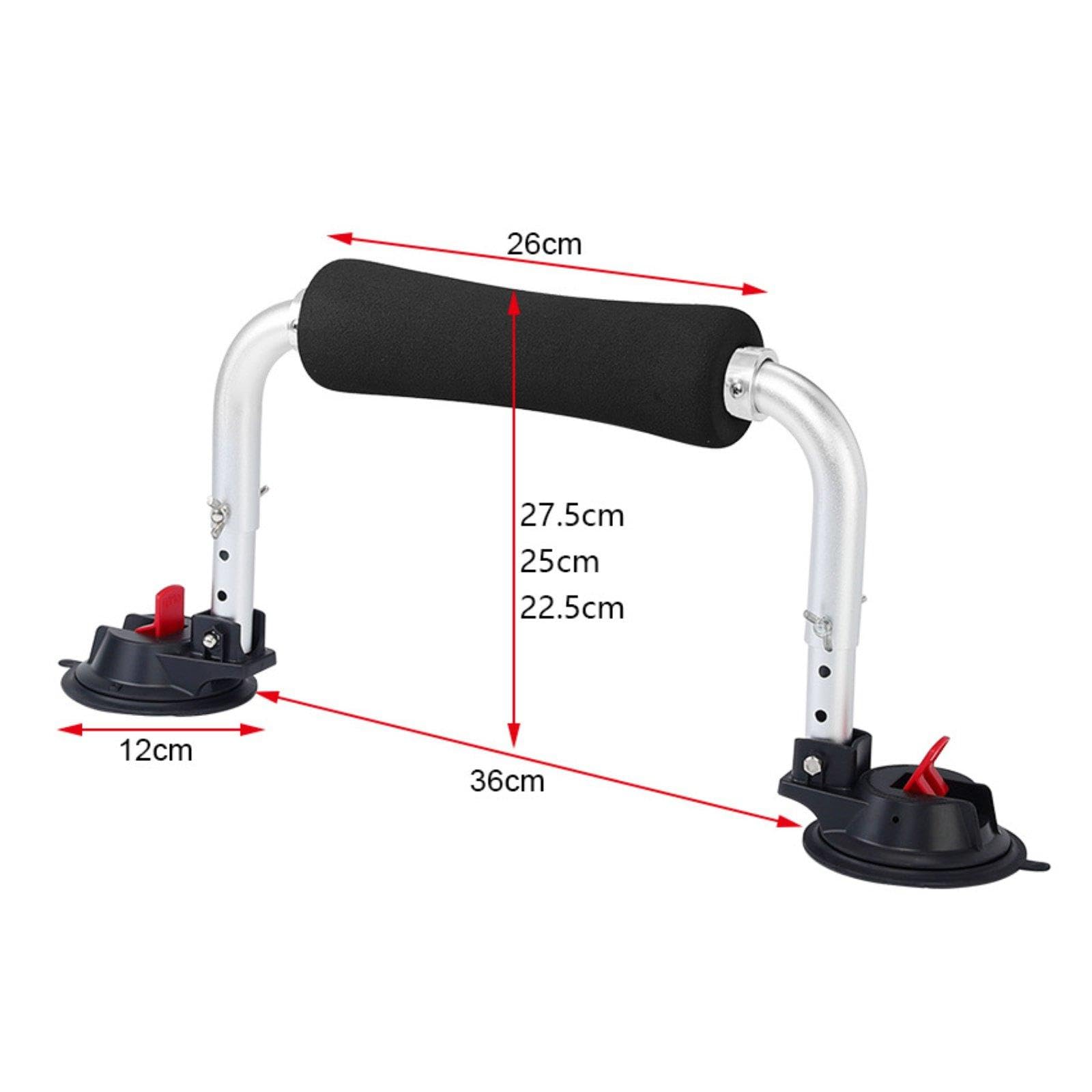 harayaa Rodillo para Kayak, Inflable para Botes, Estructura Aluminio con ventosas, Asistencia para la Carga Kayaks en