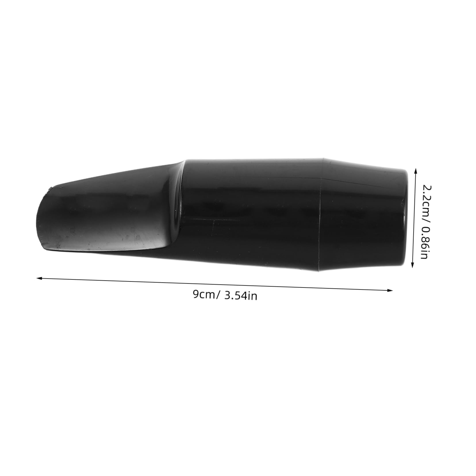 Totority Sax Jazz Mouthpiece Soprano Saxophone Mouthpiece Black Sax Mouthpiece for Sax Quick Setup Optimized Design