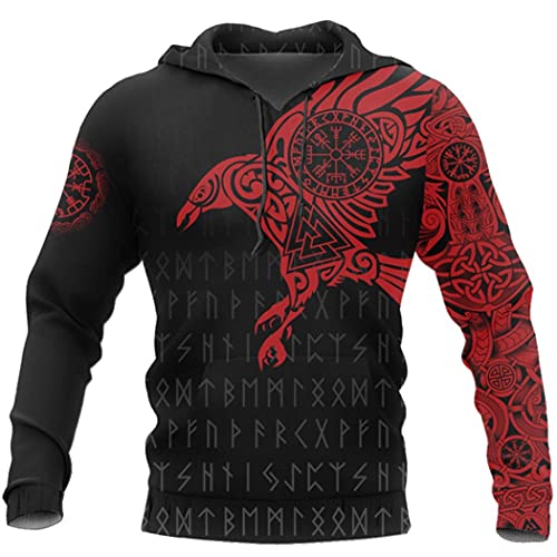 Sweat à capuche Viking pour remplacer vos sweats ternes par un style 3D - 2