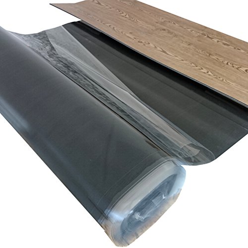 Preisvergleich Produktbild 10 m² - Vinyl Trittschalldämmung "uficell VinosilentFixo" Stärke: 5 mm - Vinylunterlage mit Selbstklebeschicht für die sichere Verlegung von "Klick" Vinyl- / LVT-Designboden (5 mm Stärke)