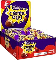 Cadbury Milk Chocolate Creme Eggs, Bulk Pack, Perfect for Easter Egg Hunts, 40 g (Pack of 48)