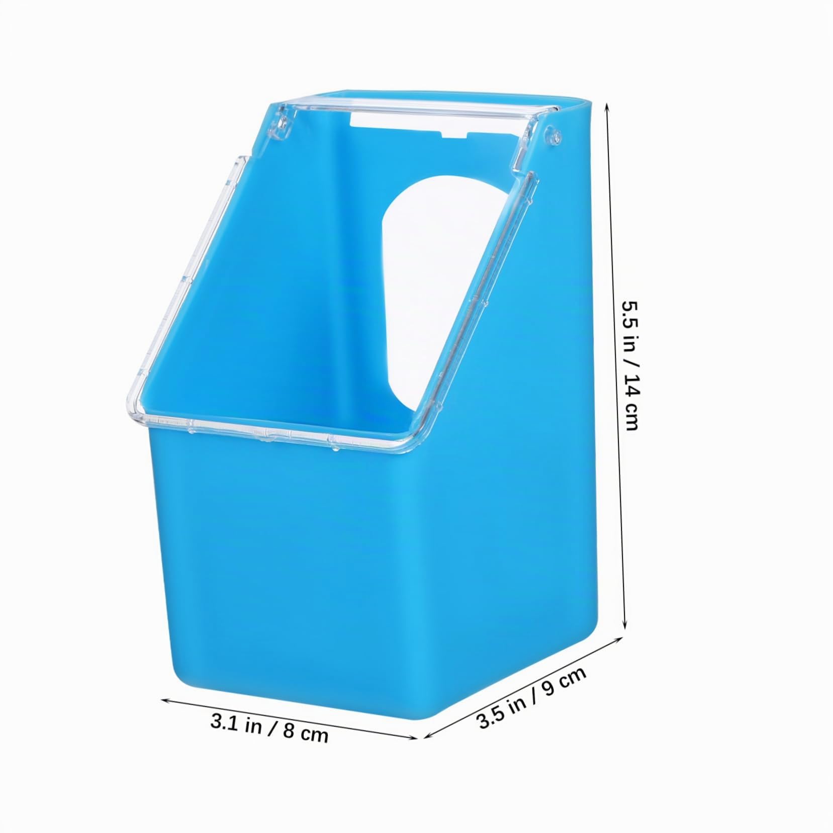Kisangel 8piezas Comedero para Pájaros Colgante De Alimentador Multifuncional para Jaula De Aves Fácil De Limpiar y Usar para Alimentar Palomas y Otros Pájaros