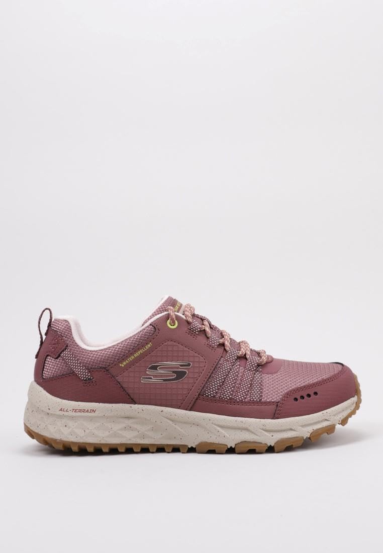 Skechers 180061 BKHP - Corte bajo de Trekking Mujer