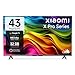 Xiaomi 108 cm (43 inches) X Pro QLED Series Smart Google TV L43MA-SIN 4K Ultra HD (Black)