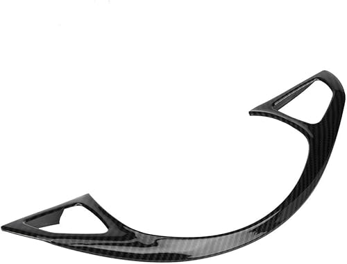 Miniatura 2 de W205 Volante, cubierta de marco de volante de fibra de carbono para Benz C E GLC Clase W205 W213 X253 2015-2018