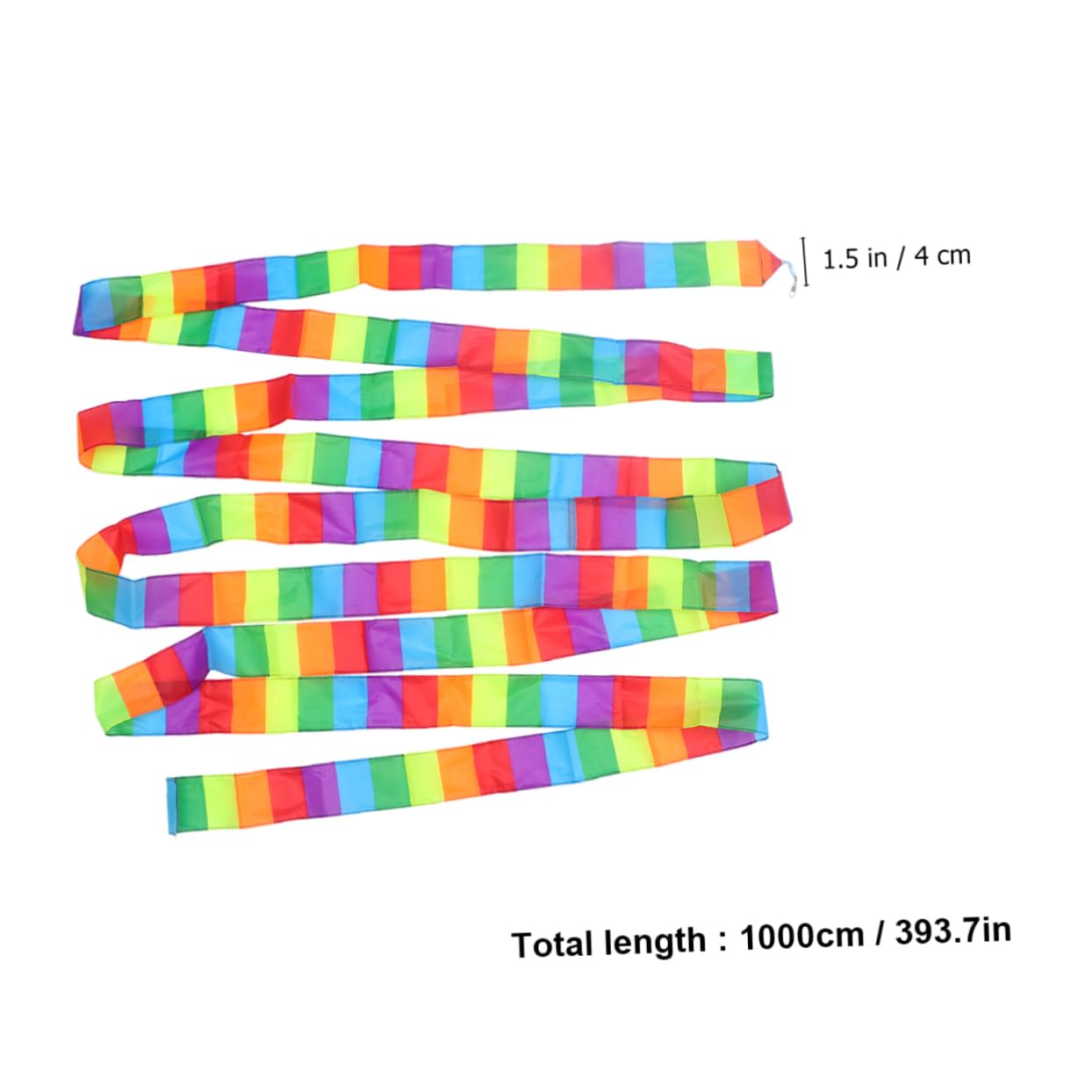 Abaodam Streamer Kite Tail 10m Long Colorful Ribbon Kite Tail for Flying Floating