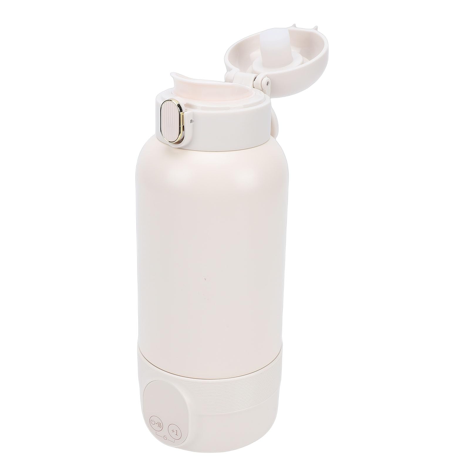 Jeffergarden Scaldabiberon Portatile Scaldalatte Ricaricabile Senza Acqua con Acciaio Inossidabile 316 da 98,6 a 131F 500ML Dual Lock 6 Temperature per la del Latte Materno da Viaggio per Bambini in