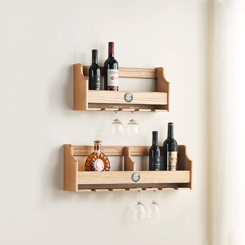 Neuheit Weinträger, Weinregale Hängen Hängende Wand Retro Weinregale Haushalt Auf Den Kopf Stehender Wein Glashalter Kreative Ornamente Becher Holder Für Bars Restaurküchen/B/23.5 X 13 X 70Cm