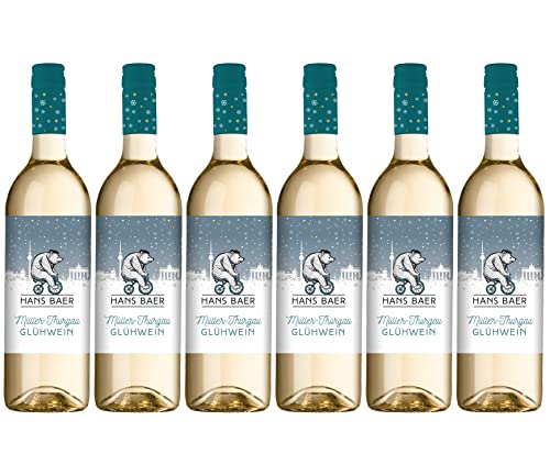 Hans Baer - Müller-Thurgau Glühwein aus deutschem Weißwein (6x 0 75L)