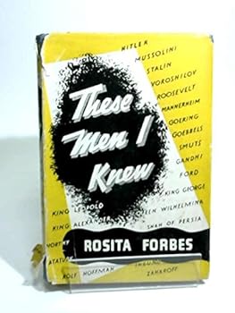 Hardcover These men I knew Book