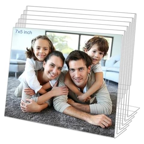 Bolidery 5x7 Acrylic Picture Frames Cover