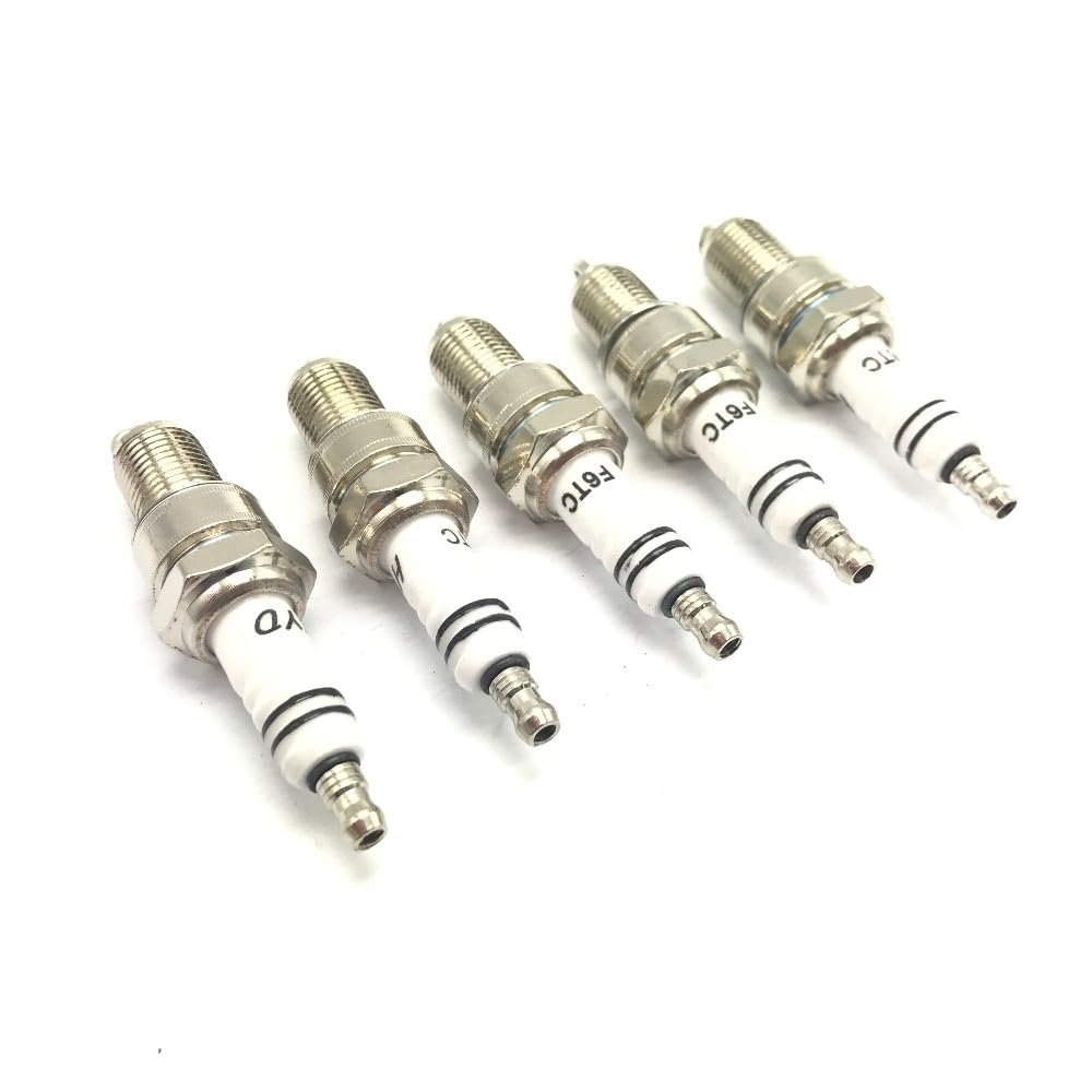 Pieza de automóvil 5 * bujía F6TC for Motocicleta ATV UTV Scooter Dirt Bike Go Kart Pieza de automóvil