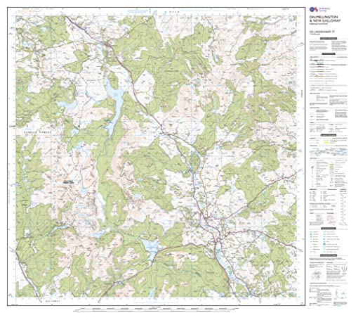 Dalmellington & New Galloway Map | Galloway Forest...