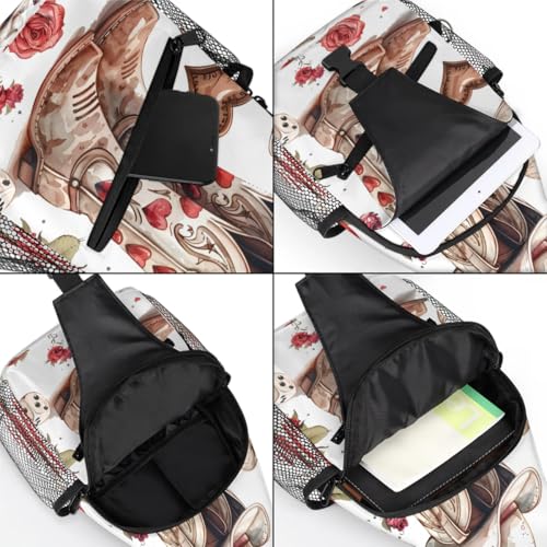 Bolso tipo sling unisex para viaje y senderismo miniatura 5