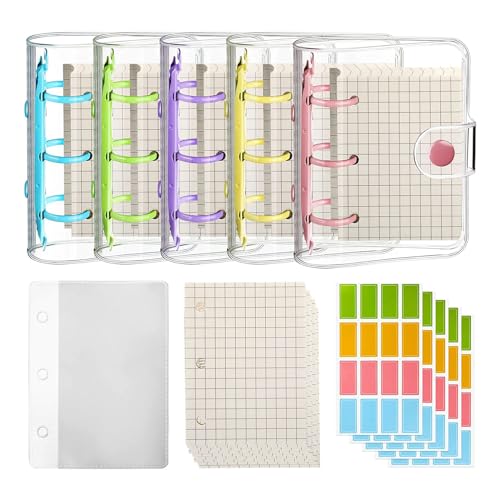 Classeur 3 anneaux transparent pour ne plus perdre vos fiches de révision et petites cartes