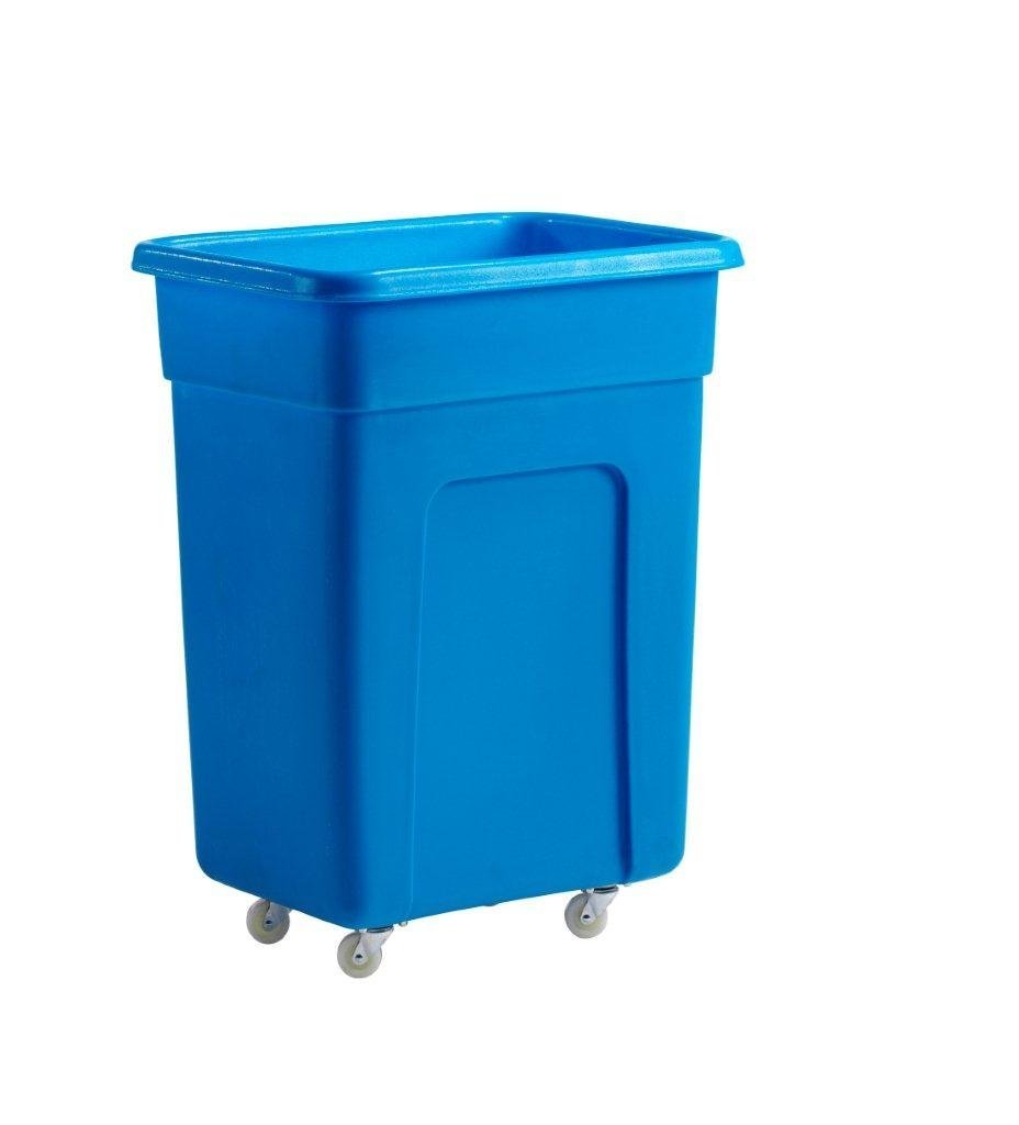 Beaumont Bottle Skip 130Ltr 597mm - Helps Recycling Drink Bottles in Bulk, Large Capacity, Easy to Transport and Clean, Waste Transport Trolley