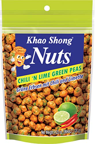Khao Shong, Guisante deshidratado (con chile y lima) - 12 de 120 gr. (Total 1440 gr.) Cover