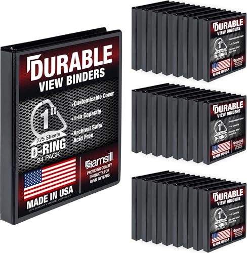 One-inch binders