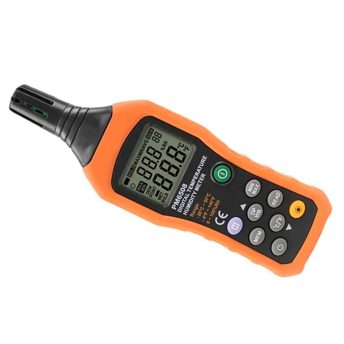 Thermomètre-hygromètre Pm6508 Numérique de Mesure Industrielle Précise