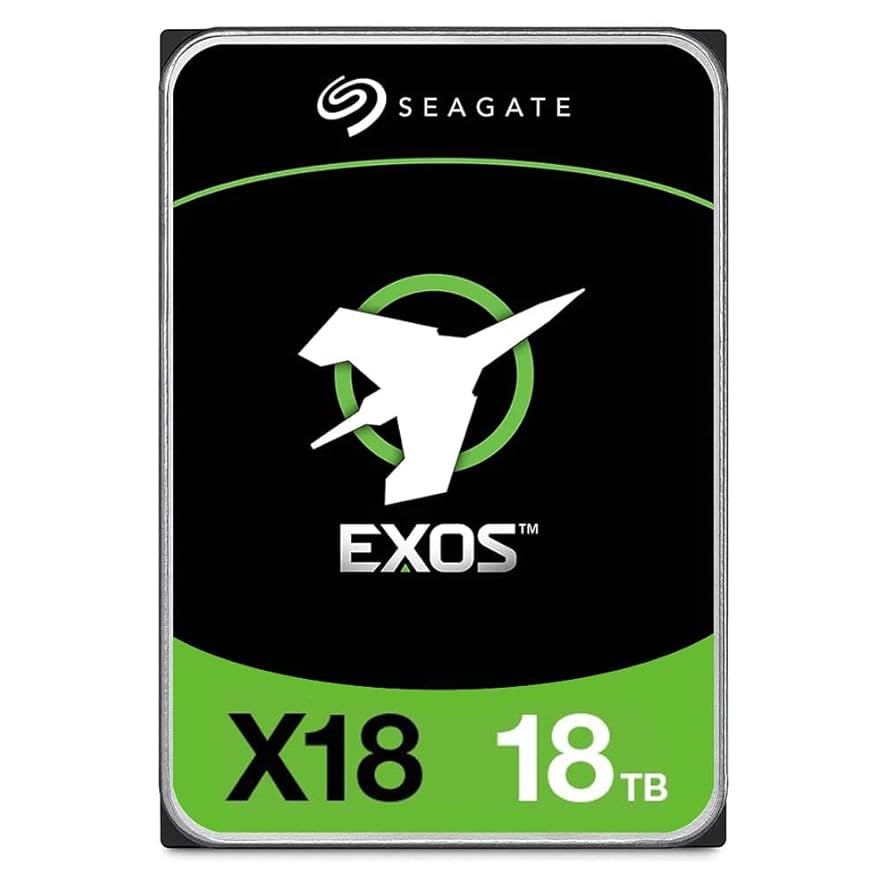 SEAGATE Exos X18 18TB 正規品　HDD SATA NAS Amazon.com: Seagate Exos X18 ST18000NM005J 18 TB Hard Drive